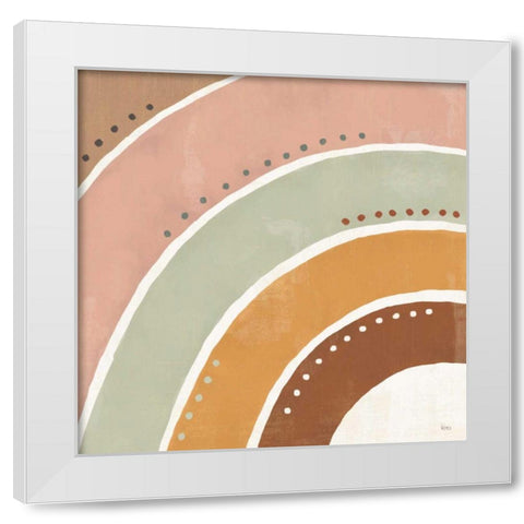 Botanical Form VII White Modern Wood Framed Art Print by Charron, Veronique