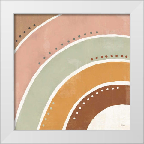 Botanical Form VII White Modern Wood Framed Art Print by Charron, Veronique