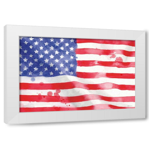 Americana Style I White Modern Wood Framed Art Print by Grove, Beth