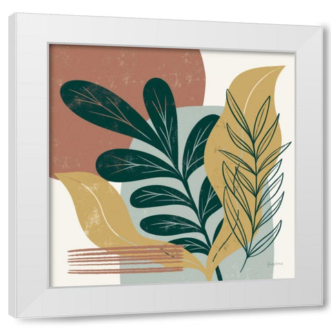 Mid Century Modern III Light White Modern Wood Framed Art Print by Thorns, Becky