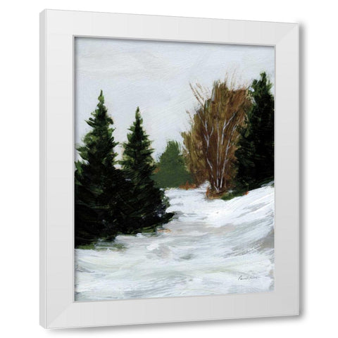 Winter on Grand Mesa White Modern Wood Framed Art Print by Munger, Pamela