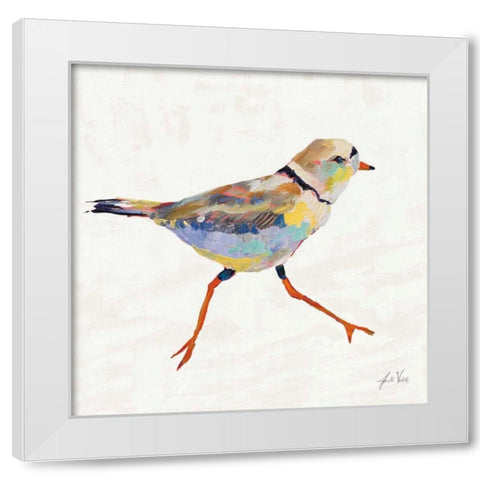 Coastal Plover I Linen White Modern Wood Framed Art Print by Vertentes, Jeanette