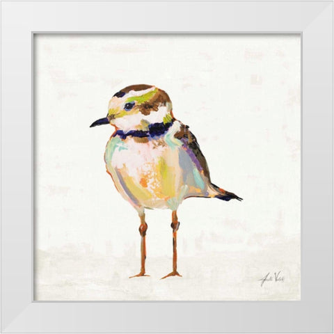 Coastal Plover II Linen White Modern Wood Framed Art Print by Vertentes, Jeanette