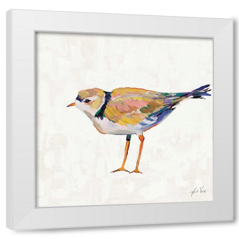 Coastal Plover IV Linen White Modern Wood Framed Art Print by Vertentes, Jeanette