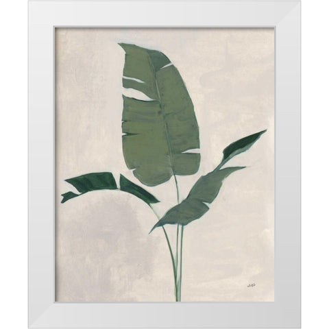 Palm Botanical II White Modern Wood Framed Art Print by Purinton, Julia