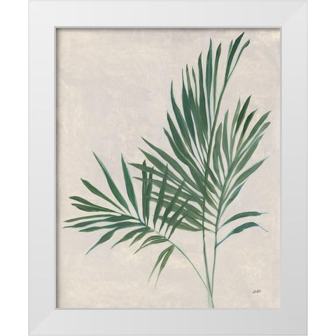 Palm Botanical IV White Modern Wood Framed Art Print by Purinton, Julia