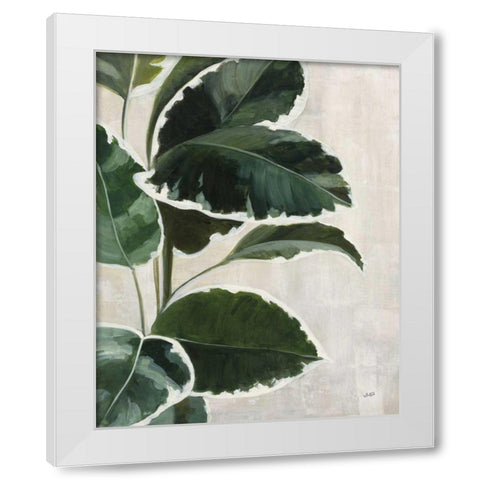 Tropical Study I White Modern Wood Framed Art Print by Purinton, Julia