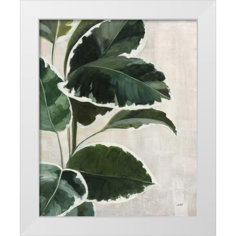 Tropical Study I White Modern Wood Framed Art Print by Purinton, Julia