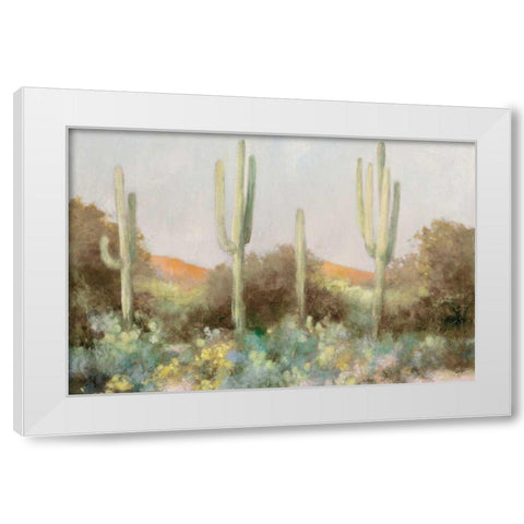 Sunrise Desert III Neutral White Modern Wood Framed Art Print by Purinton, Julia