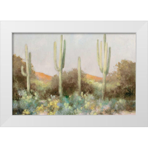 Sunrise Desert III Neutral White Modern Wood Framed Art Print by Purinton, Julia