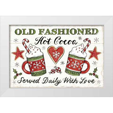 Christmas Treats I White Modern Wood Framed Art Print by Tavoletti, Anne