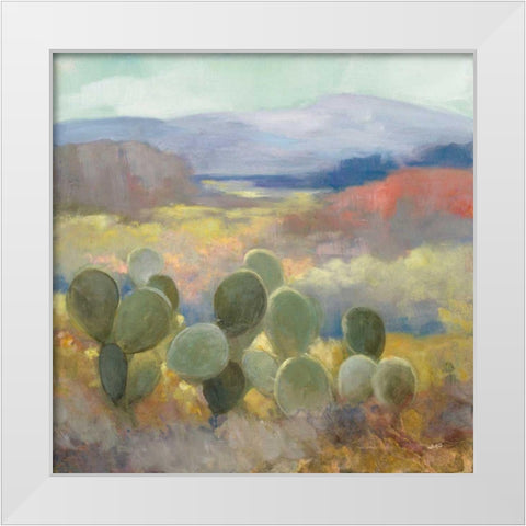 High Desert II White Modern Wood Framed Art Print by Purinton, Julia