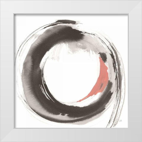 Hake Clay II White Modern Wood Framed Art Print by Paschke, Chris