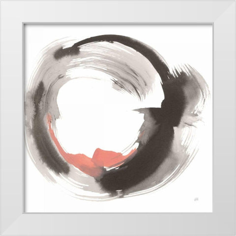 Hake Clay IV White Modern Wood Framed Art Print by Paschke, Chris