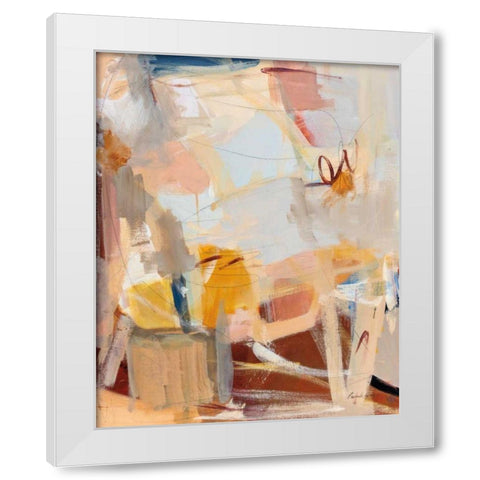 Cowgirl White Modern Wood Framed Art Print by Munger, Pamela