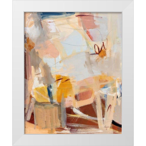 Cowgirl White Modern Wood Framed Art Print by Munger, Pamela