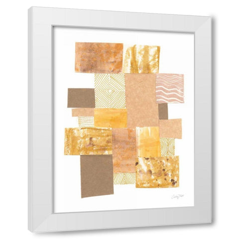Building Blocks I White Modern Wood Framed Art Print by Prahl, Courtney