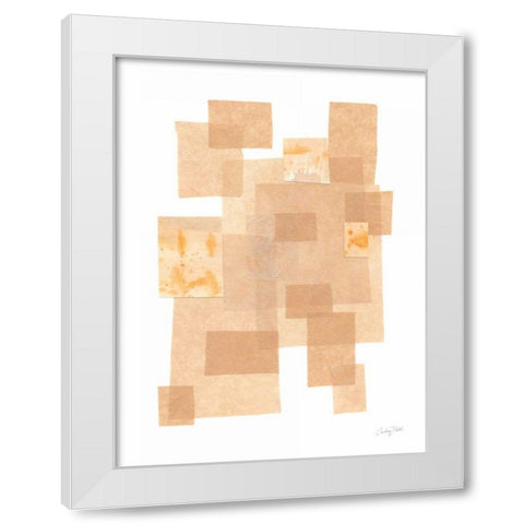 Building Blocks IV White Modern Wood Framed Art Print by Prahl, Courtney