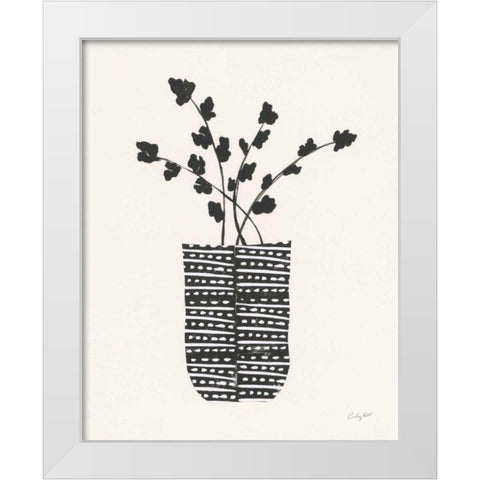 Shadow Vessel I White Modern Wood Framed Art Print by Prahl, Courtney