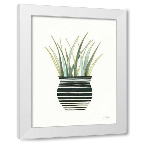 Herb Garden II White Modern Wood Framed Art Print by Prahl, Courtney