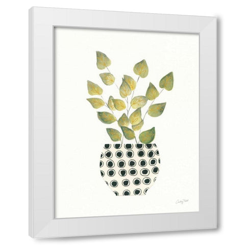 Herb Garden IV White Modern Wood Framed Art Print by Prahl, Courtney