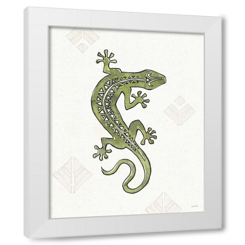 Southwest Flair IV White Modern Wood Framed Art Print by Tavoletti, Anne