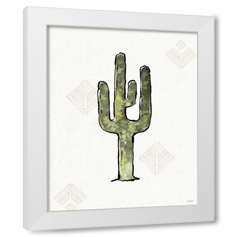 Southwest Flair VI White Modern Wood Framed Art Print by Tavoletti, Anne