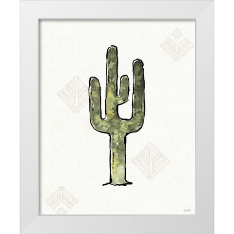 Southwest Flair VI White Modern Wood Framed Art Print by Tavoletti, Anne