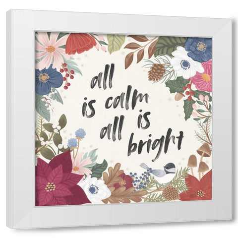 Winter Spirit VI White Modern Wood Framed Art Print by Marshall, Laura