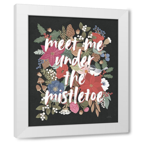 Winter Spirit VIII White Modern Wood Framed Art Print by Marshall, Laura