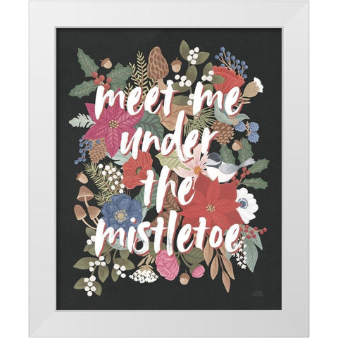 Winter Spirit VIII White Modern Wood Framed Art Print by Marshall, Laura