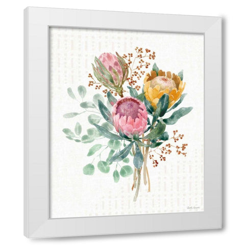 Petal Passion VII White Modern Wood Framed Art Print by Grove, Beth