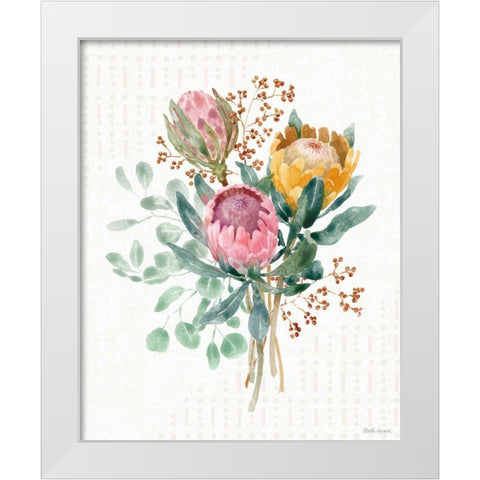 Petal Passion VII White Modern Wood Framed Art Print by Grove, Beth