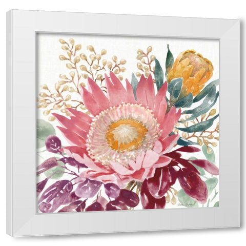 Petal Passion VIII White Modern Wood Framed Art Print by Grove, Beth
