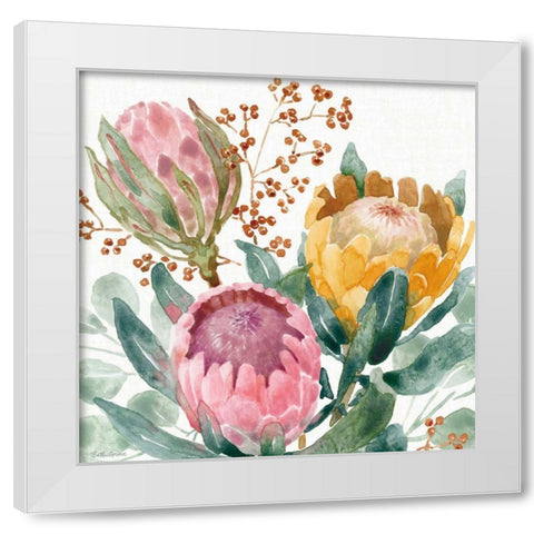 Petal Passion IX White Modern Wood Framed Art Print by Grove, Beth