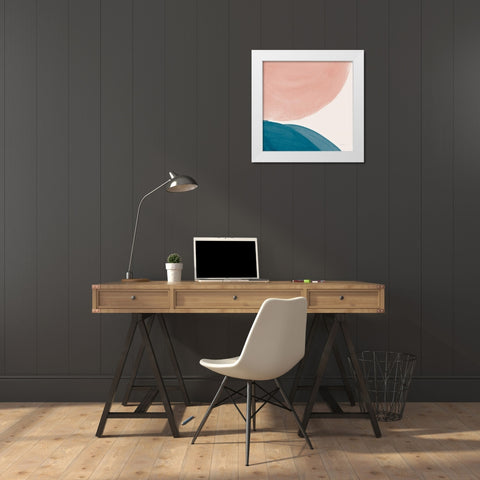 Eventide Pools II White Modern Wood Framed Art Print by Rhue, Piper