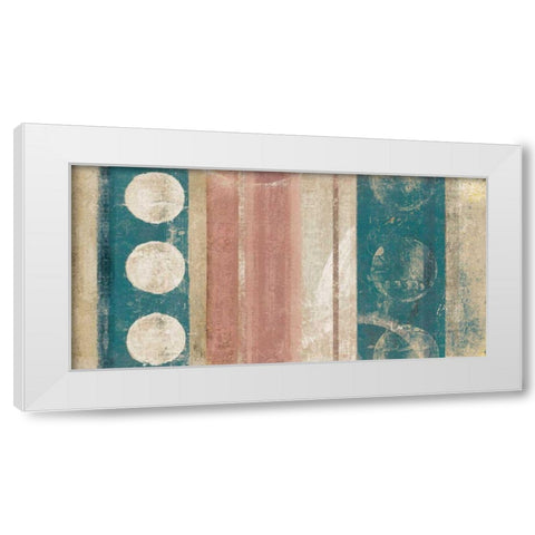 Bora Eventide White Modern Wood Framed Art Print by Silva, Roque