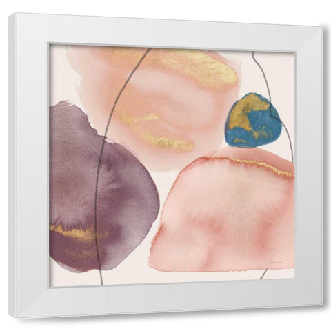 Petal Passion XI Eventide White Modern Wood Framed Art Print by Grove, Beth