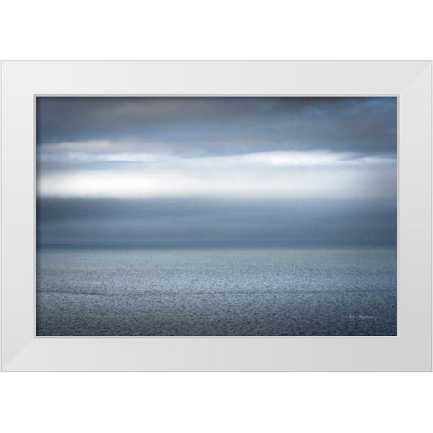 New Brunswick Bay White Modern Wood Framed Art Print by Majchrowicz, Alan
