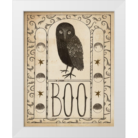 Hocus Pocus III Stars White Modern Wood Framed Art Print by Miller, Sara Zieve