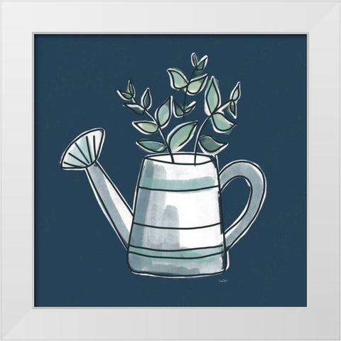 A Plants Life VIII White Modern Wood Framed Art Print by York, Leah