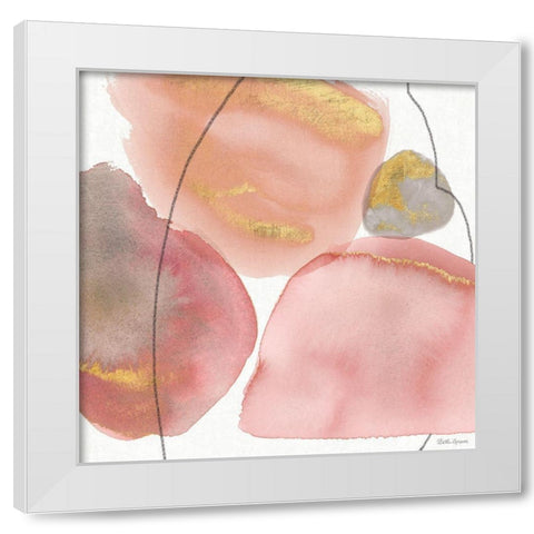 Petal Passion XI Soft Boho White Modern Wood Framed Art Print by Grove, Beth