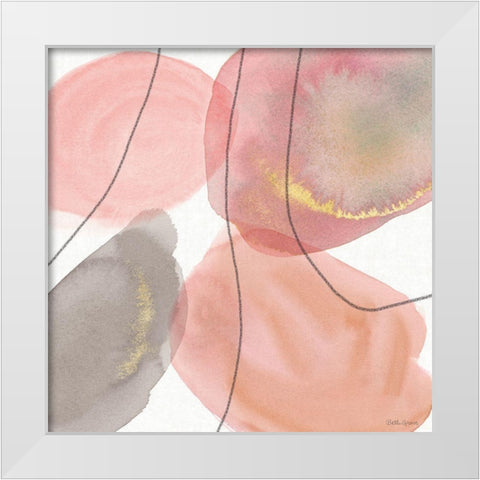 Petal Passion XII Soft Boho White Modern Wood Framed Art Print by Grove, Beth