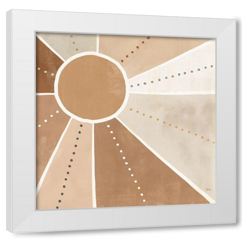 Botanical Form VI Neutral White Modern Wood Framed Art Print by Charron, Veronique