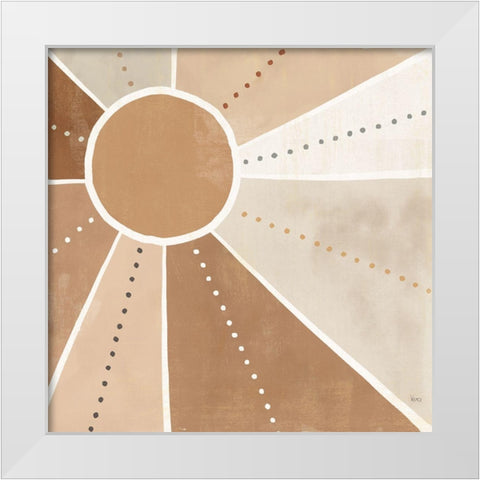 Botanical Form VI Neutral White Modern Wood Framed Art Print by Charron, Veronique