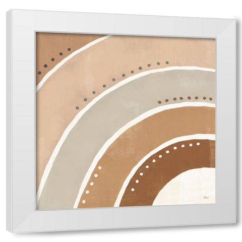 Botanical Form VII Neutral White Modern Wood Framed Art Print by Charron, Veronique