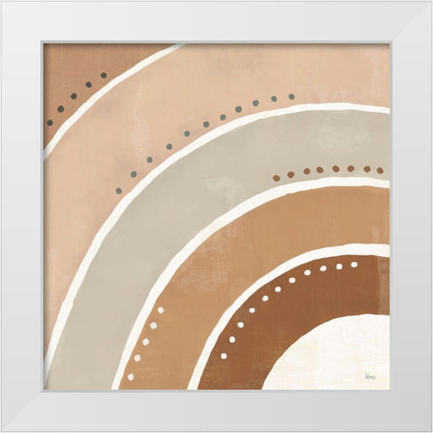 Botanical Form VII Neutral White Modern Wood Framed Art Print by Charron, Veronique