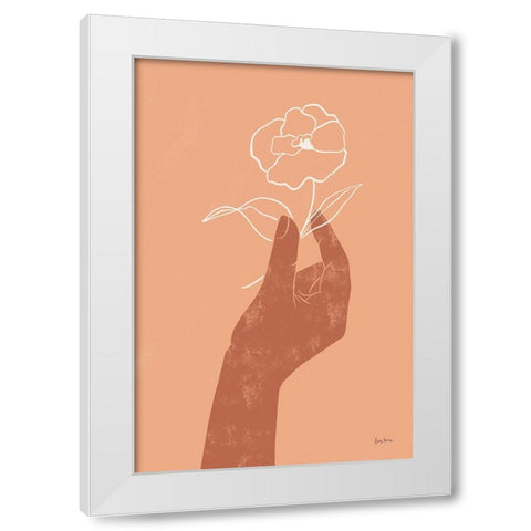 Boho Dreams II White Modern Wood Framed Art Print by Thorns, Becky