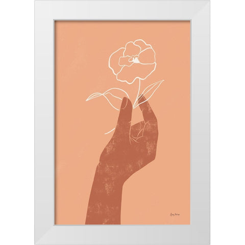 Boho Dreams II White Modern Wood Framed Art Print by Thorns, Becky