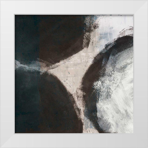 Newgrange White Modern Wood Framed Art Print by Wild Apple Portfolio